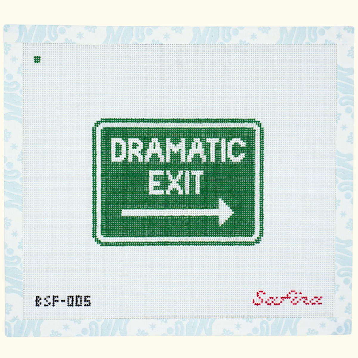 Dramatic Exit Sign