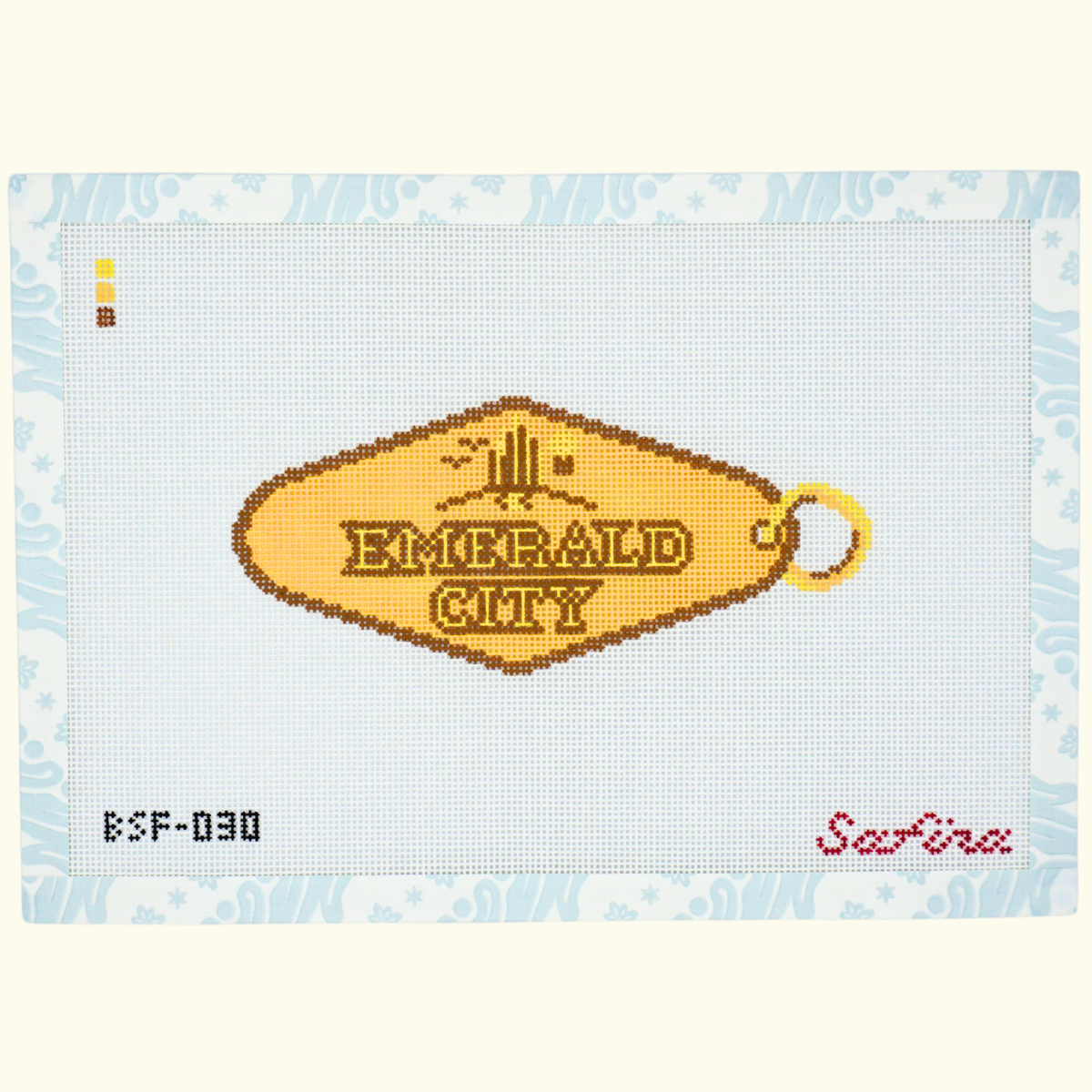 Emerald City Key Tag